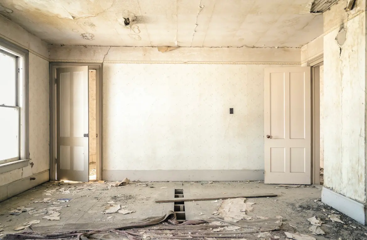 Waste disposal crew managing a cleanout project in Copperas Cove